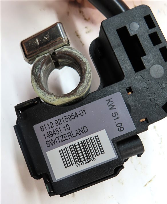Thumbnail 5: 2010 BMW X5 (E70) 3.0L DIESEL (M57Y) ENGINE NEGATIVE BATTERY TERMINAL CABLE