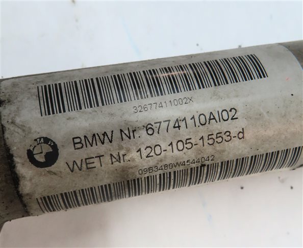 Thumbnail 6: 2012 BMW X5 (E70) STEERING COLUMN SHAFT U-JOINT LINKAGE COUPLER SHAFT