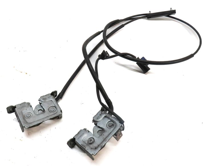 Thumbnail 1: 2010 BMW X5 (E70) FRONT HOOD BONNET LID LOCK CATCH LATCH CABLE SET/2