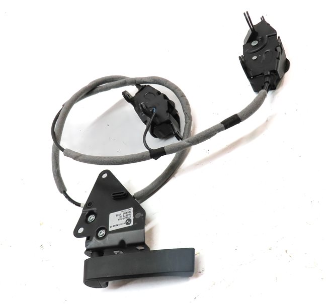 Thumbnail 3: 10 BMW X5 E70 FRONT HOOD LID LOWER SAFETY CATCH HOOK RELEASE HANDLE LATCH SET/3