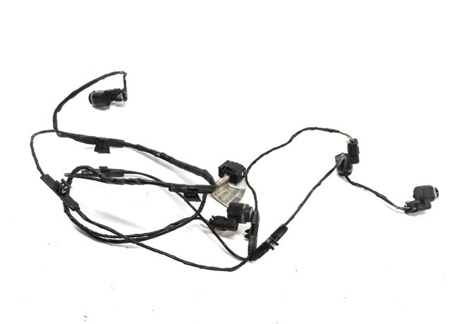 10 BMW X5 (E70) REAR PARK ASSIST PDC DISTANCE CONTROL WIRE SENSOR SET/4 (Black)
