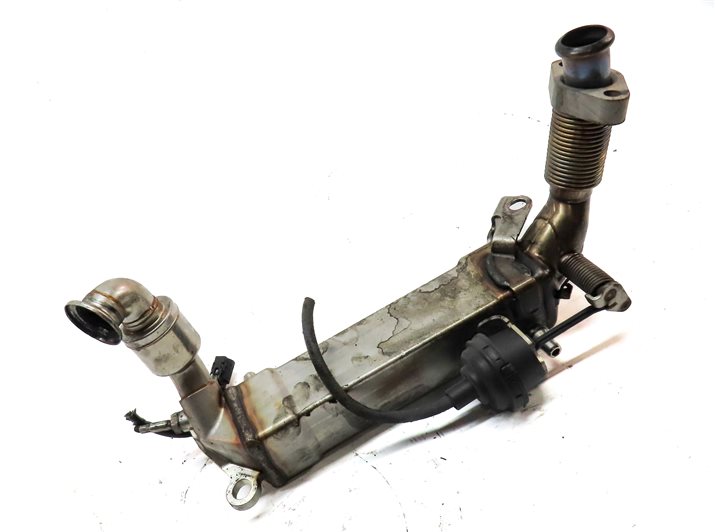 Thumbnail 3: 10 BMW X5 E70 3.0L DIESEL (M57Y) ENGINE UPPER EGR EXHAUST VALVE COOLER ASSEMBLY