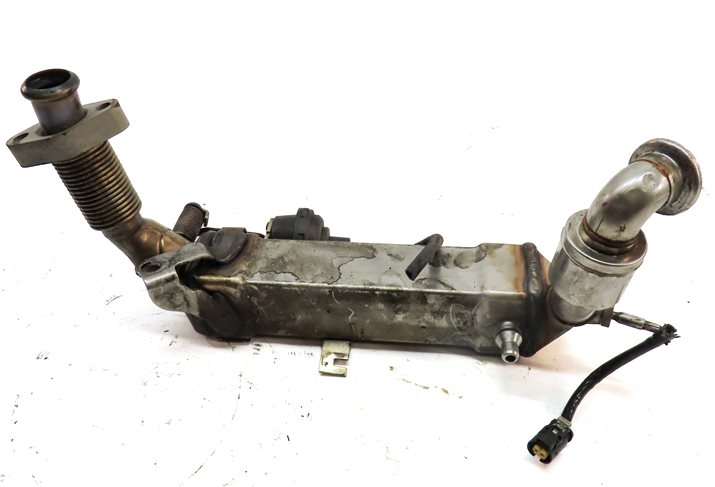 Thumbnail 5: 10 BMW X5 E70 3.0L DIESEL (M57Y) ENGINE UPPER EGR EXHAUST VALVE COOLER ASSEMBLY
