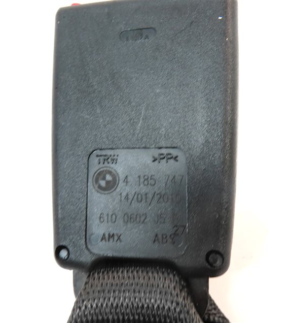 Thumbnail 12: 10 BMW X5 E70 REAR 2ND ROW LEFT CENTER RIGHT SEAT SEATBELT BUCKLE RECEIVER SET/3