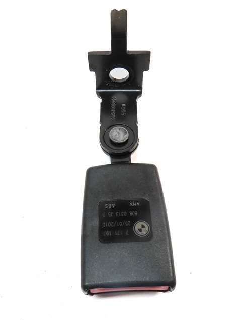 Thumbnail 9: 10 BMW X5 E70 REAR 2ND ROW LEFT CENTER RIGHT SEAT SEATBELT BUCKLE RECEIVER SET/3