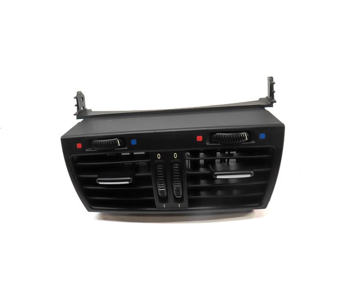 Thumbnail 2: 2010 BMW X5 (E70) REAR CENTER CONSOLE HEAT AIR AC HVAC DUAL VENT (Black)