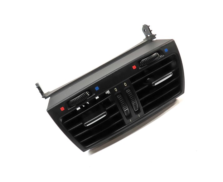 Thumbnail 3: 2010 BMW X5 (E70) REAR CENTER CONSOLE HEAT AIR AC HVAC DUAL VENT (Black)