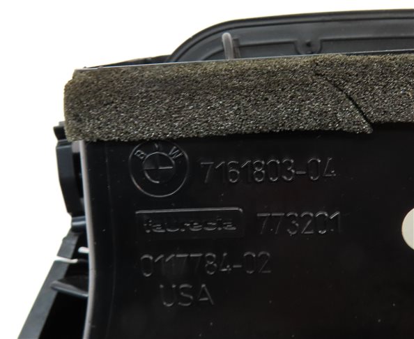 Thumbnail 6: 2010 BMW X5 (E70) FRONT LEFT DRIVER DASH HEAT AIR AC HVAC VENT (Black)