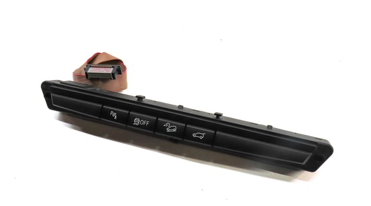 2010 BMW X5 (E70) TRUNK RELEASE HILL DESCENT PARK ASSIST TRACTION CONTROL PANEL