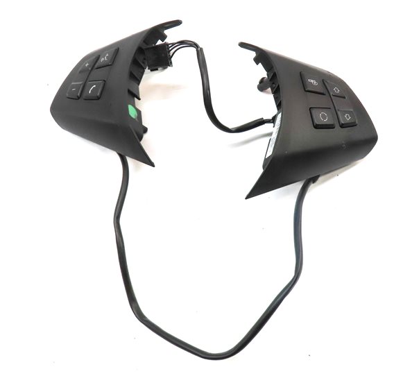 Thumbnail 2: 2010 BMW X5 (E70) DRIVER STEERING WHEEL MEDIA OPTION CONTROL BUTTON SWITCH SET/2