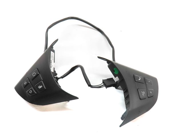 Thumbnail 4: 2010 BMW X5 (E70) DRIVER STEERING WHEEL MEDIA OPTION CONTROL BUTTON SWITCH SET/2