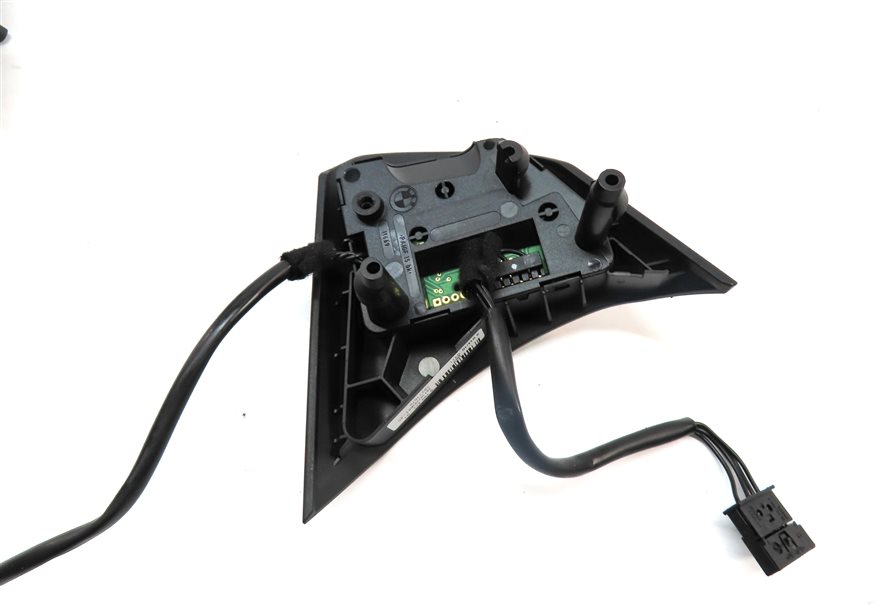 Thumbnail 6: 2010 BMW X5 (E70) DRIVER STEERING WHEEL MEDIA OPTION CONTROL BUTTON SWITCH SET/2