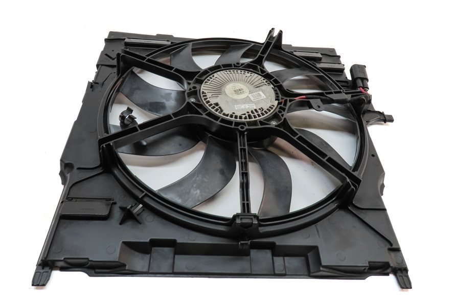 Thumbnail 6: 2009-2014 BMW X5 X6 (E70 E71) 3.0L N55 TURBO / 3.0L DIESEL COOLING FAN 850 WATT