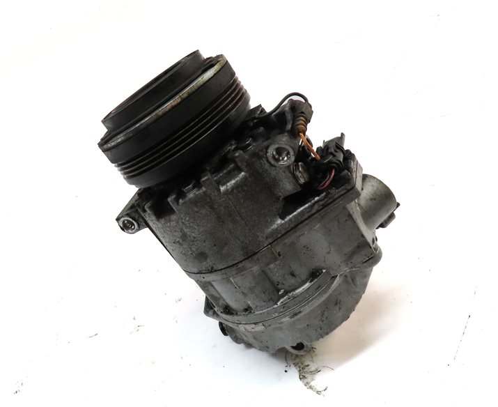 Thumbnail 3: 09-13 BMW X5 (E70) 3.0L M57 DIESEL ENGINE A/C AIR CONDITIONING COMPRESSOR PUMP