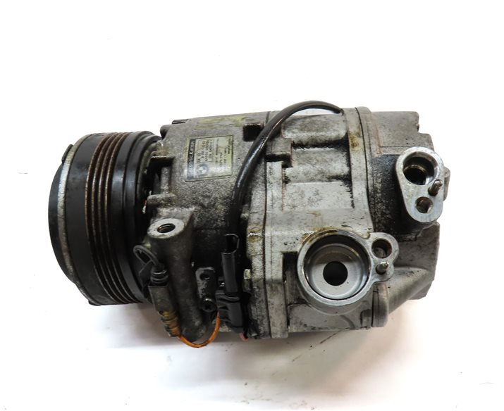 Thumbnail 6: 09-13 BMW X5 (E70) 3.0L M57 DIESEL ENGINE A/C AIR CONDITIONING COMPRESSOR PUMP