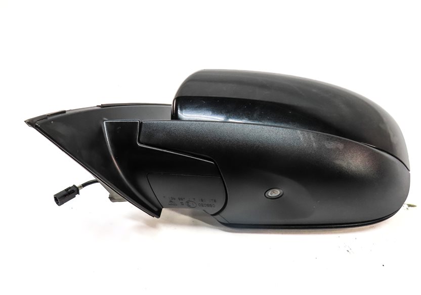 Thumbnail 6: 2007-2013 BMW X5 (E70) LEFT DRIVER P-FOLD AUTO DIM HEATED DOOR MIRROR (Black)