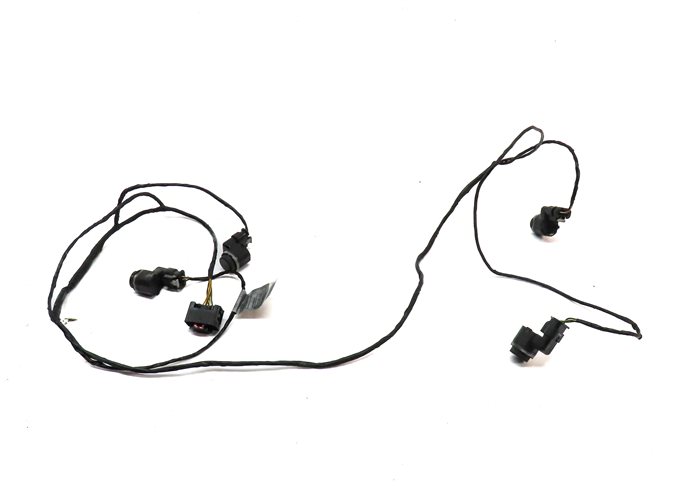 Thumbnail 2: 10 BMW X5 (E70) FRONT PARK ASSIST PDC DISTANCE CONTROL WIRE SENSOR SET/4 (Black)
