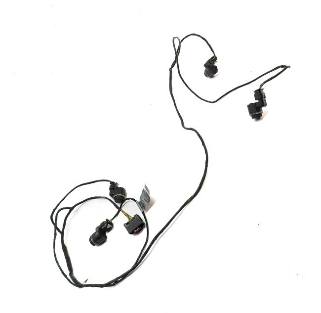 Thumbnail 3: 10 BMW X5 (E70) FRONT PARK ASSIST PDC DISTANCE CONTROL WIRE SENSOR SET/4 (Black)