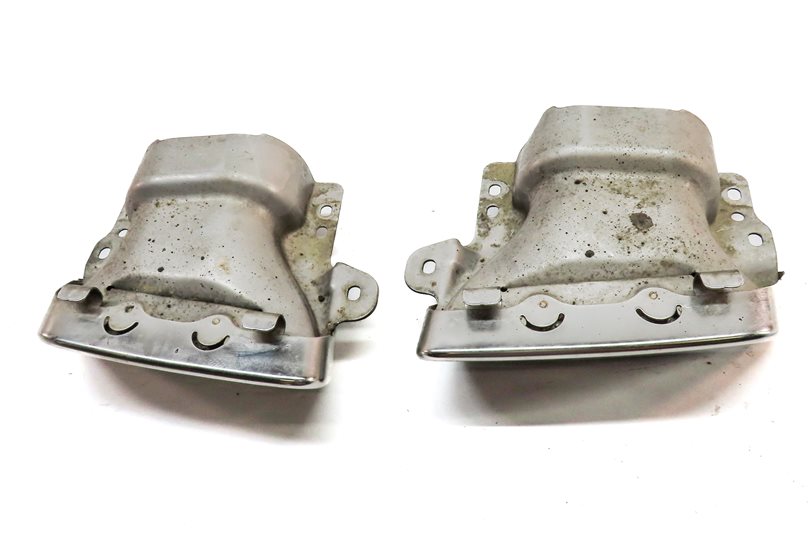 Thumbnail 5: 2013-2014 MERCEDES BENZ GL450 (X166) LEFT & RIGHT MUFFLER PIPE EXHAUST TIP SET-2