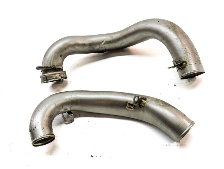Thumbnail 2: 2014 MERCEDES GL450 (X166) 4.6L V8 TWIN TURBO ENGINE LEFT AIR INTAKE PIPE SET-2