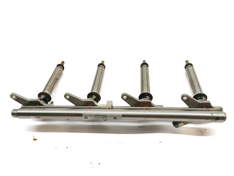 Thumbnail 10: 2014 MERCEDES GL450 (X166) 4.6L ENGINE LEFT & RIGHT FUEL RAIL SET w/ INJECTORS