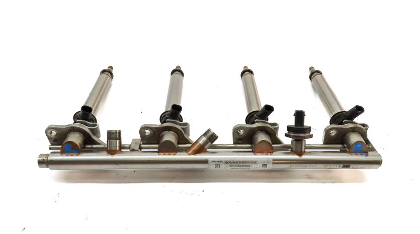 Thumbnail 5: 2014 MERCEDES GL450 (X166) 4.6L ENGINE LEFT & RIGHT FUEL RAIL SET w/ INJECTORS