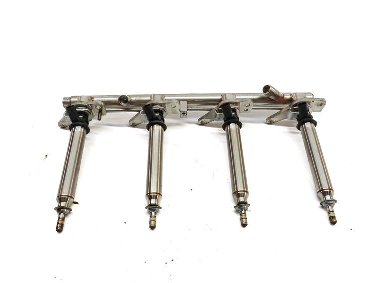 Thumbnail 7: 2014 MERCEDES GL450 (X166) 4.6L ENGINE LEFT & RIGHT FUEL RAIL SET w/ INJECTORS