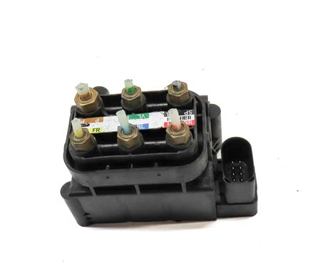 Thumbnail 2: 2014 MERCEDES GL450 (X166) AIR SUSPENSION COMPRESSOR DISTRIBUTION VALVE BLOCK