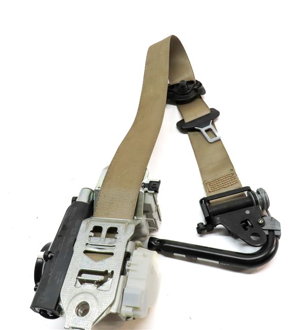 Thumbnail 4: 12-16 MERCEDES GL350 GL450 GL550 (X166) FRONT RIGHT SEATBELT RETRACTOR (Beige)