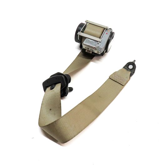 2014 MERCEDES GL450 (X166) REAR LEFT 3rd ROW SEAT SEATBELT RETRACTOR (Beige)