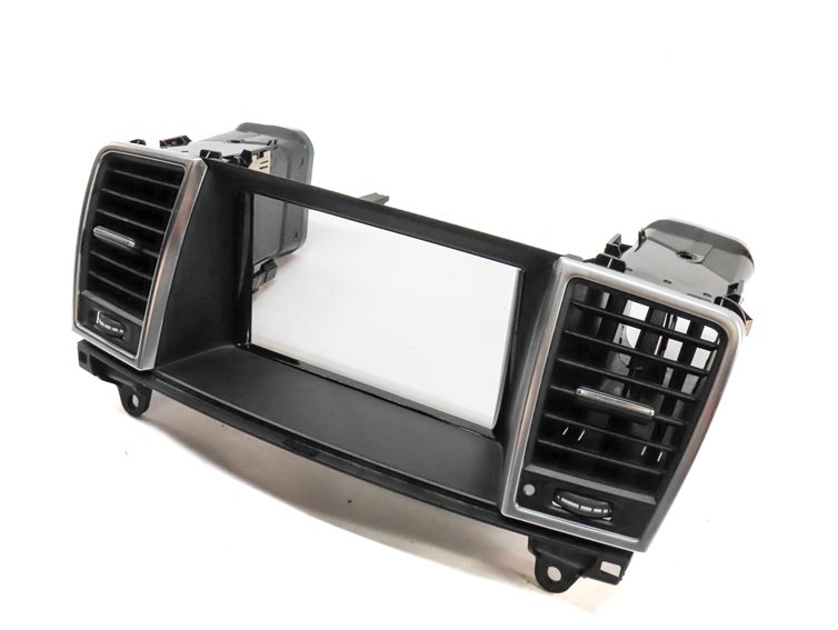 2014 MERCEDES GL450 (X166) FRONT CENTER DASH HEATER AIR VENT SET w/ SCREEN TRIM