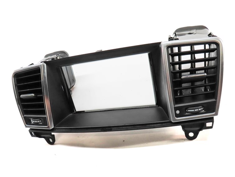 Thumbnail 2: 2014 MERCEDES GL450 (X166) FRONT CENTER DASH HEATER AIR VENT SET w/ SCREEN TRIM