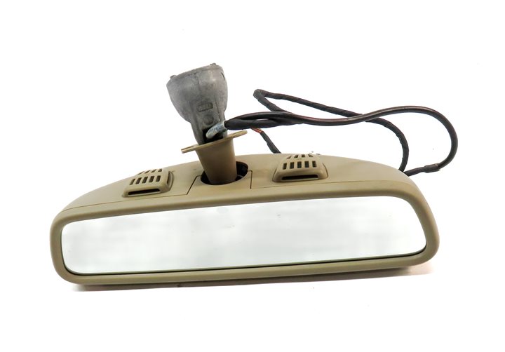 Thumbnail 2: 12-16 MERCEDES GL ML CLASS (W166 X166) AUTODIM HOMELINK REARVIEW MIRROR (Beige)