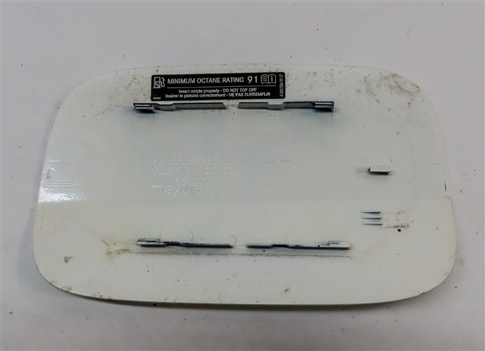 Thumbnail 6: 13-19 MERCEDES GL GLS CLASS (X166) FUEL TANK DOOR LID COVER TRIM FLAP (White)