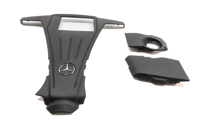 Thumbnail 2: 11-20 MERCEDES CL E GL ML S CLASS (W166 X166 C216) 4.6L ENGINE COVER TRIM SET 3