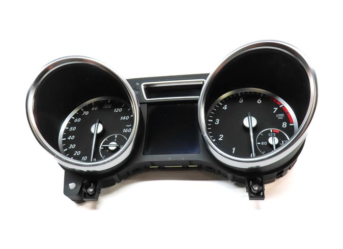 Thumbnail 3: 2014 MERCEDES GL ML (W166 X166) SPEEDOMETER INSTRUMENT GAUGE CLUSTER (144k)