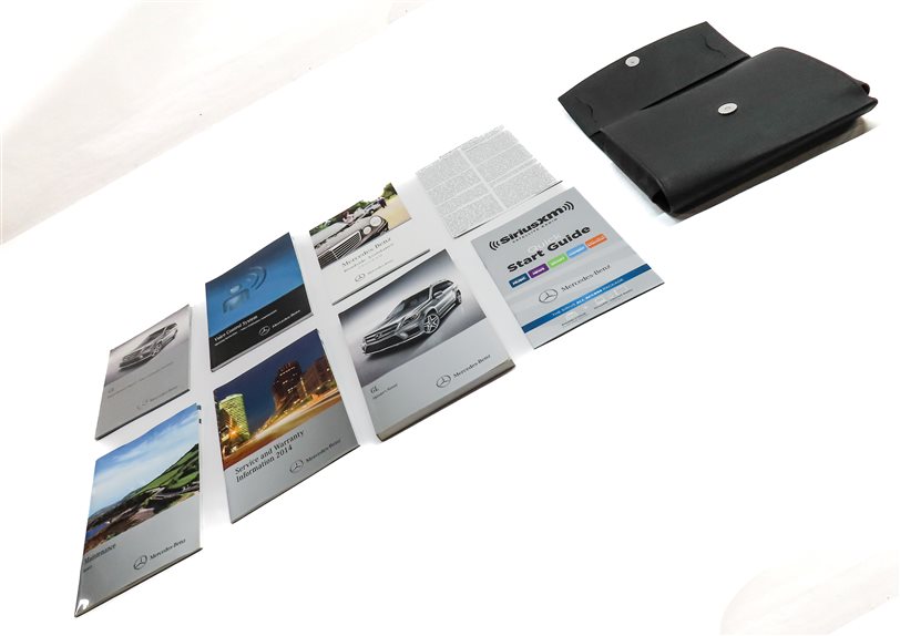 Thumbnail 3: 2014 MERCEDES GL450 (X166) OWNERS MANUAL SERVICE BOOK BOOKLET GUIDE SET w/ CASE