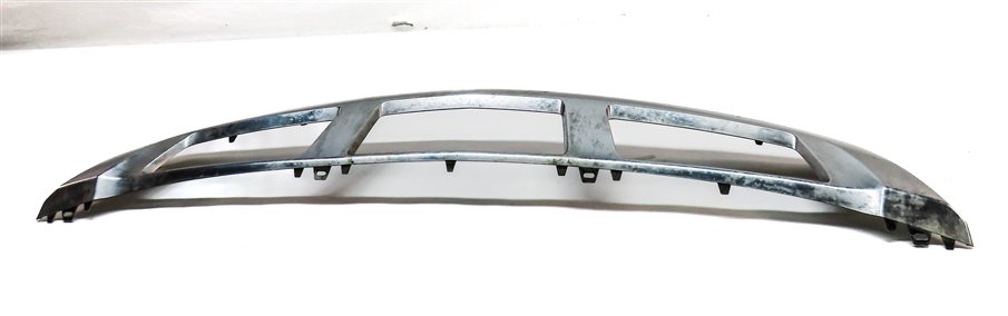 Thumbnail 4: 2014 MERCEDES GL450 (X166) FRONT LOWER BUMPER DIFFUSER SKID PANEL TRIM (CHROME)