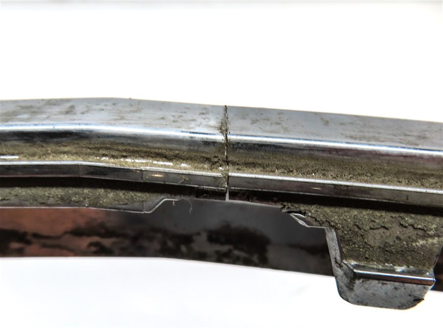 Thumbnail 8: 2014 MERCEDES GL450 (X166) FRONT LOWER BUMPER DIFFUSER SKID PANEL TRIM (CHROME)