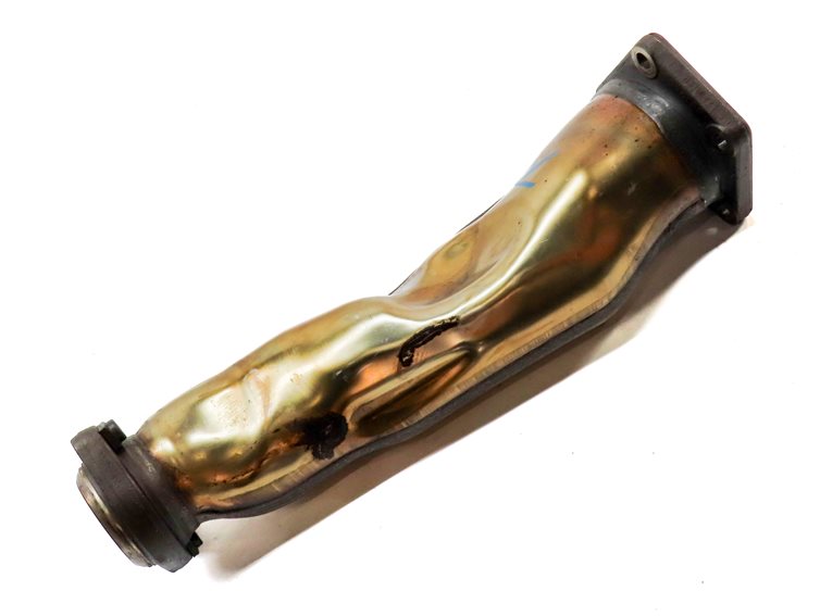 Thumbnail 3: 2014 MERCEDES GL450 X166 4.6L ENGINE RIGHT TURBOCHARGER EXHAUST MANIFOLD PIPE