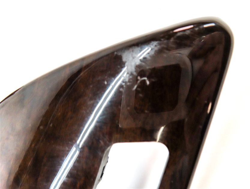 Thumbnail 4: 2014 MERCEDES GL450 (X166) DASH DOOR CONSOLE WOOD GRAIN TRIM SET-6 (EUCALYPTUS)