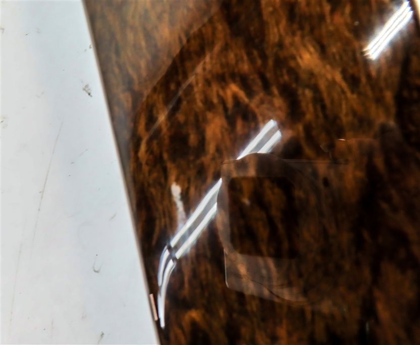 Thumbnail 8: 2014 MERCEDES GL450 (X166) DASH DOOR CONSOLE WOOD GRAIN TRIM SET-6 (EUCALYPTUS)