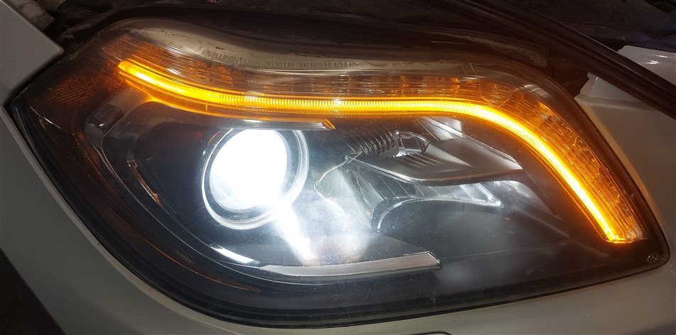Thumbnail 2: 2013-2016 MERCEDES GL350 GL450 GL550 (X166) RIGHT XENON HID HEADLIGHT LIGHT LAMP