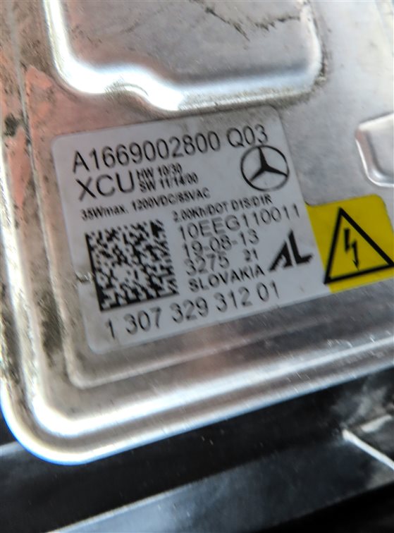 Thumbnail 7: 2013-2016 MERCEDES GL350 GL450 GL550 (X166) RIGHT XENON HID HEADLIGHT LIGHT LAMP