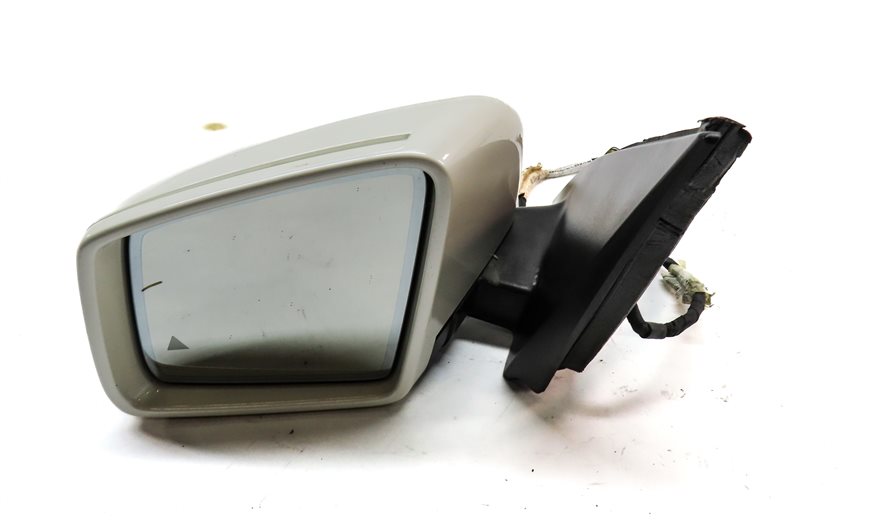 Thumbnail 4: 12-16 MERCEDES GL450 GL550 ML350 (W166 X166) LEFT BLIND SPOT MIRROR (White)