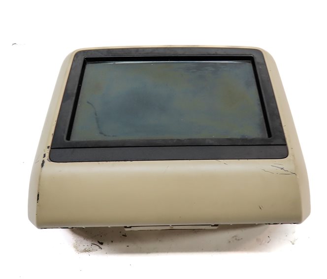 Thumbnail 6: 11-19 MERCEDES E GL ML S CLASS REAR DVD HEADREST SCREEN w/ REMOTE (Beige)