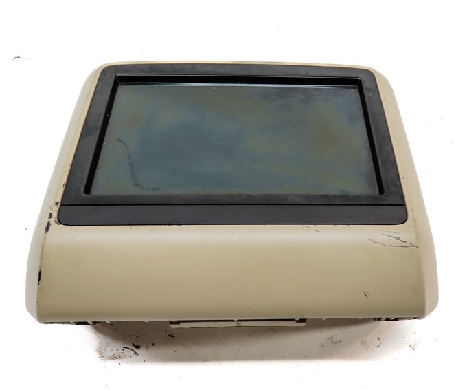 Thumbnail 7: 11-19 MERCEDES E GL ML S CLASS REAR DVD HEADREST SCREEN w/ REMOTE (Beige)