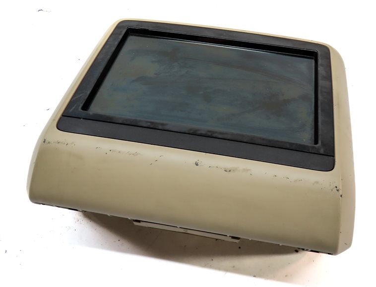 Thumbnail 7: 11-19 MERCEDES E GL ML S CLASS REAR DVD HEADREST SCREEN w/ REMOTE (Beige)