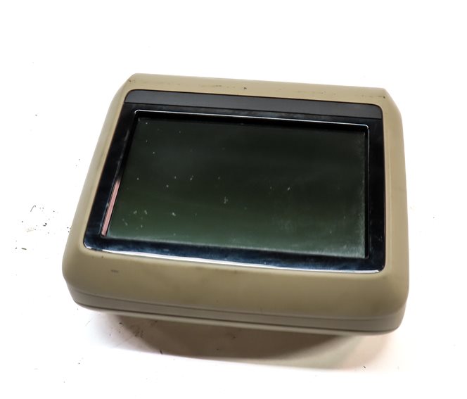 Thumbnail 8: 11-19 MERCEDES E GL ML S CLASS REAR DVD HEADREST SCREEN w/ REMOTE (Beige)