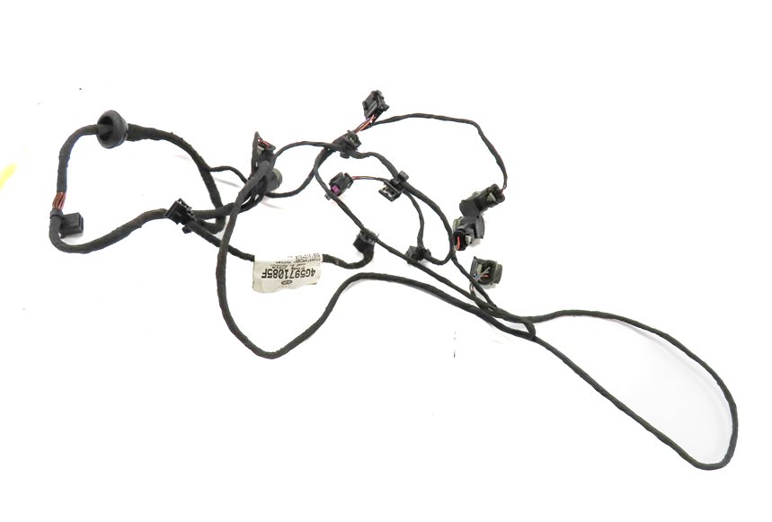 14 AUDI A6 C7 4G REAR PARK ASSIST PDC DISTANCE CONTROL WIRE SENSOR SET/4 (White)